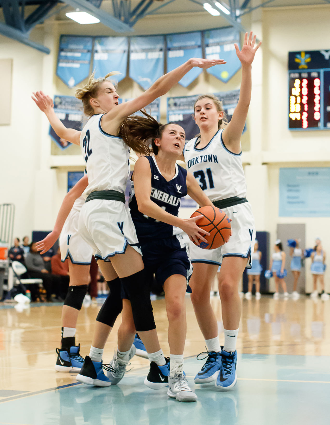 Yorktown vs. W-L girls basketball 1